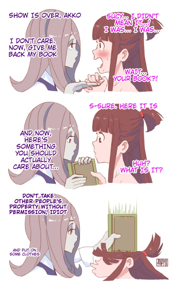 [Hanamuko] Forbidden Spell (Little Witch Academia) - Page 10