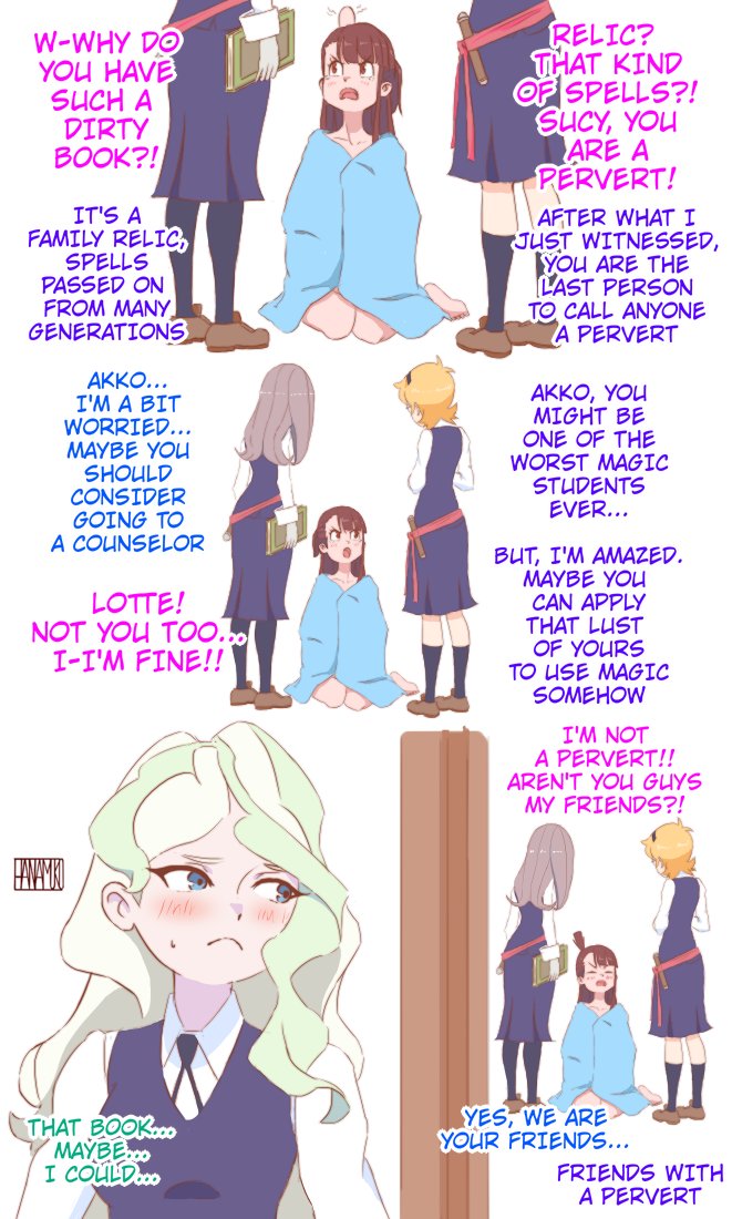 [Hanamuko] Forbidden Spell (Little Witch Academia) - Page 11