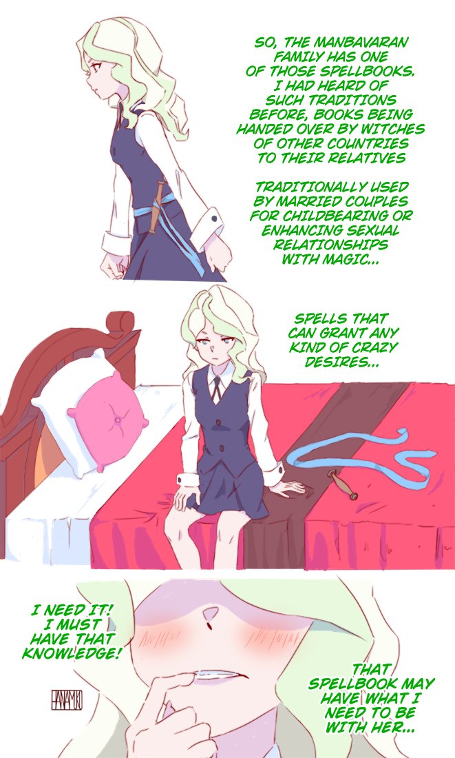 [Hanamuko] Forbidden Spell (Little Witch Academia) - Page 12