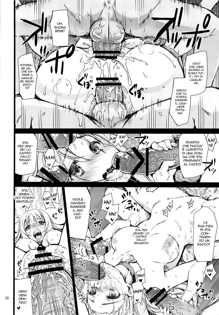 (C82) [CHIBIKKO KINGDOM (Kekocha)] Kamenkei Joshi Ω | Le Donne Cavaliere dello Zodiaco (Saint Seiya Omega) [Italian] - Page 19