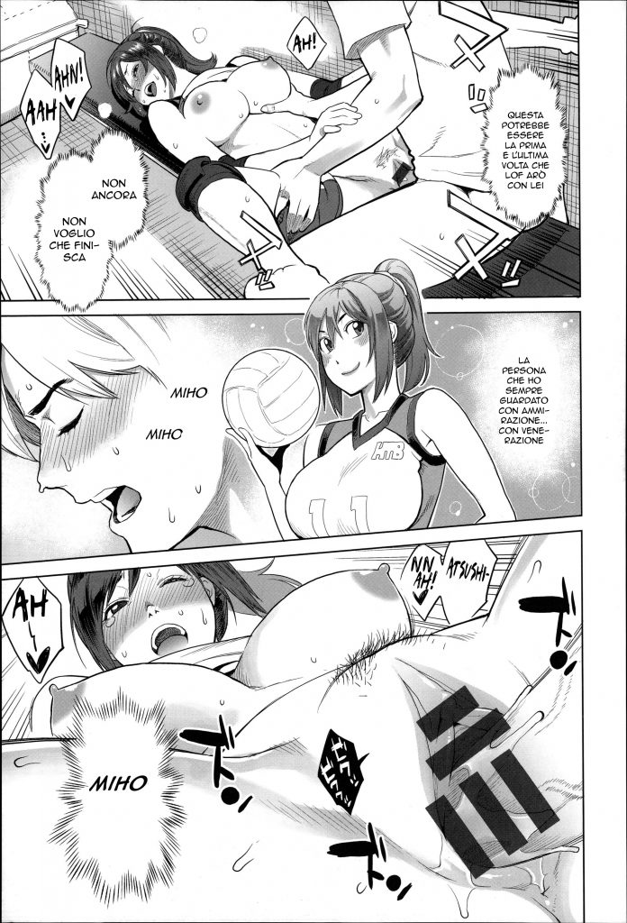 [Mikami Cannon] Miho-san no Kaikan Volley | Schiacciata (Zecchou Yokkyuu) [Italian] - Page 15