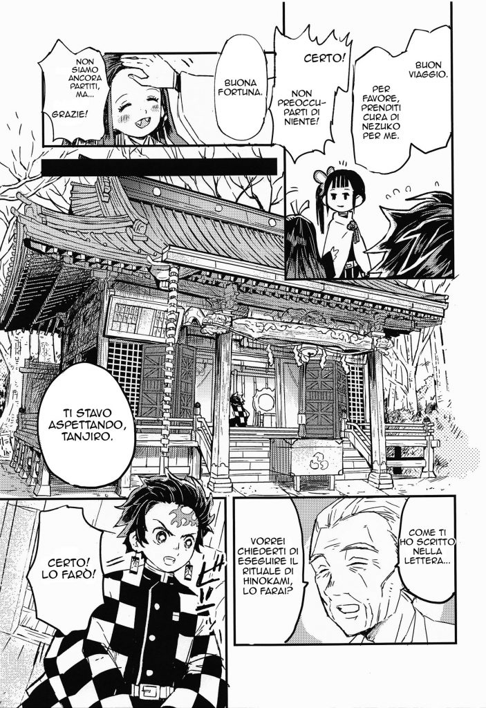 (Nichirin Kitan Kinkyuu SUMMER 2021) [Hibana (Mizugashi)] Ikkou Kakukaku | La Luce Splendente (Kimetsu no Yaiba) [Italian] - Page 6