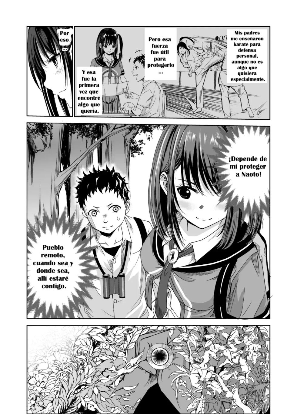 [Raid Socks (Tricky)] Tsuyagari Mura 1 ~Kareshi o Mamoru Tame Hikyou no Mura de Kyousei Gohoushi & NTR Sex~ [Spanish] [ArcoirisNeon] - Page 7