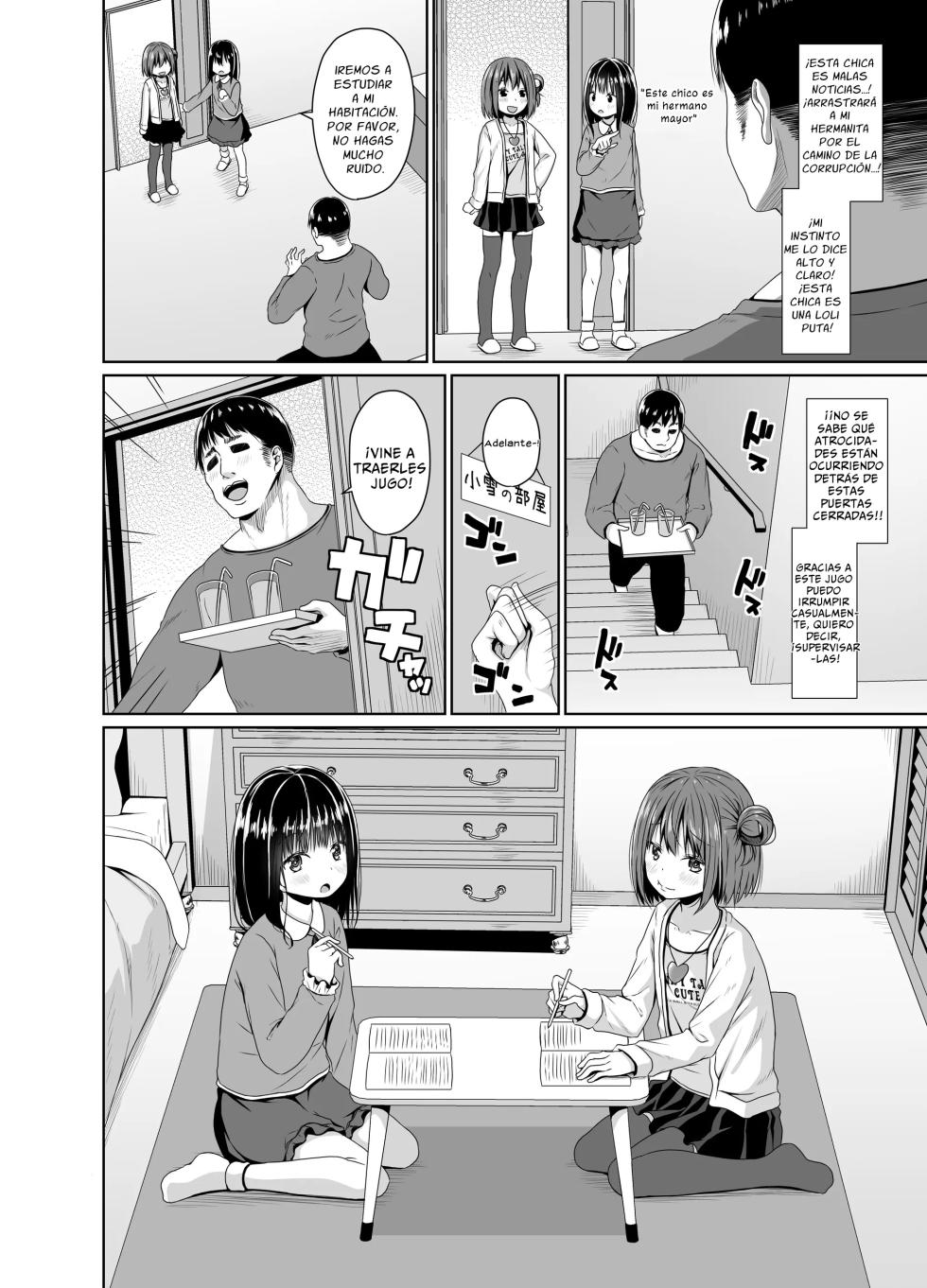 [Azure (Kagono Tori)] Seiso na Imouto no Tomodachi wa Mesugaki deshita [Spanish] [Zimos] [Digital] - Page 3