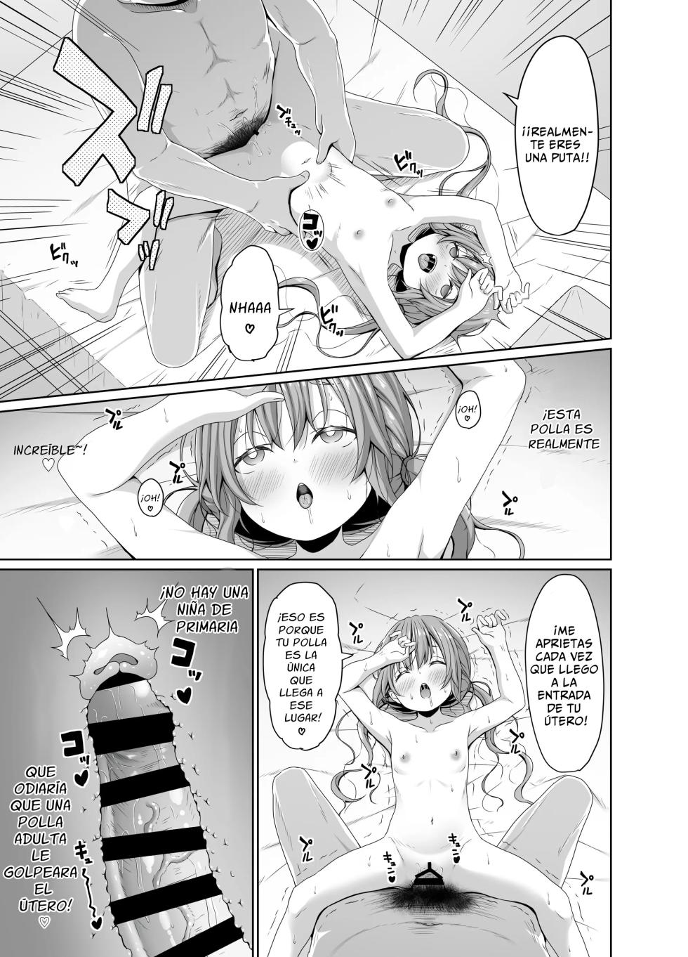 [Azure (Kagono Tori)] Ore yori Shougi ga Tsuyoi Mesugaki ni Chinpo de wa Katsu [Spanish] [Zimos] [Digital] - Page 18