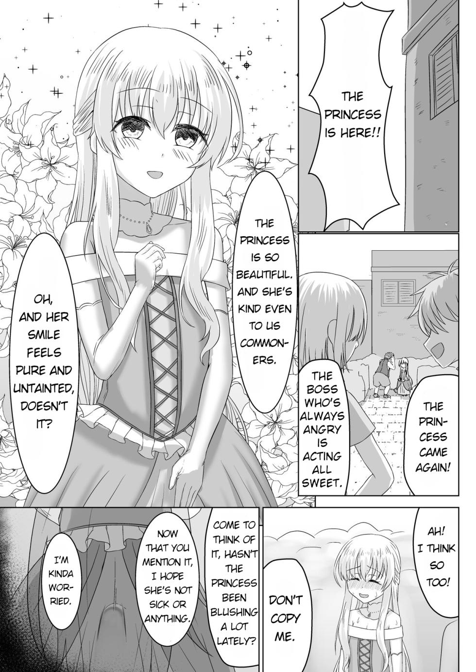 [Youkandou (Youkan)] Ohime-sama ♂ no Ouzoku Kyouiku | Princess♂'s Royal Education [English] [Digital] - Page 4