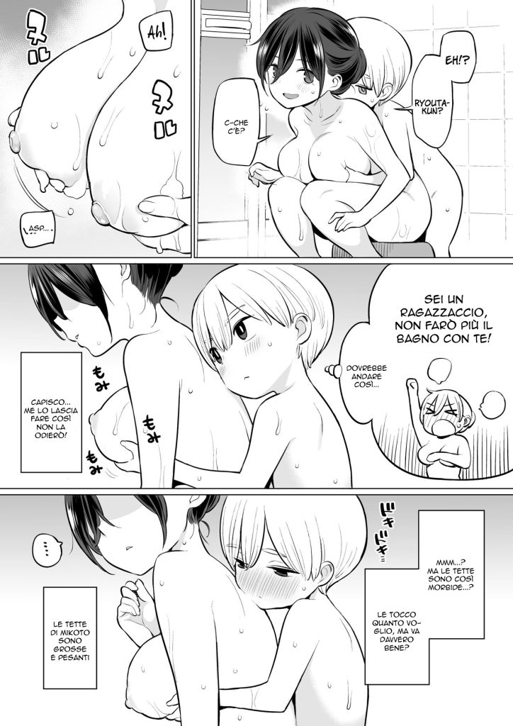 [Higuma-ya (Nora Higuma)] Okaa-san de Seitsuu Shichatta Ryouta-kun | Legare con la Mamma [Italian] - Page 8