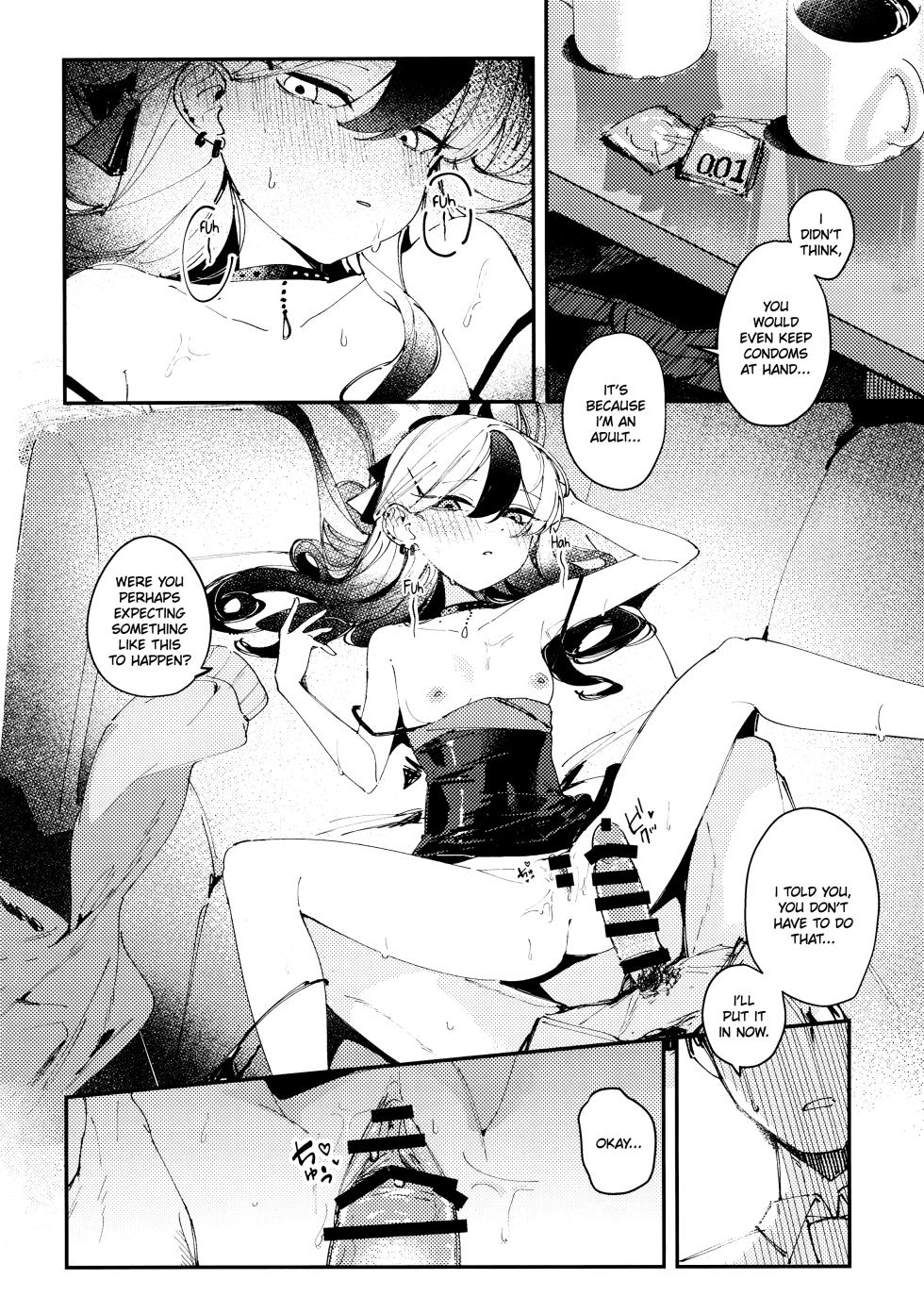 (Sensei no Archive 11) [Tosen Heavy Industry (Fataaa)] Otona-tic ni Bitter-sweet - Bitter-sweet, Grown-up-ishly (Blue Archive) [English] [DAJI's TLs] - Page 17