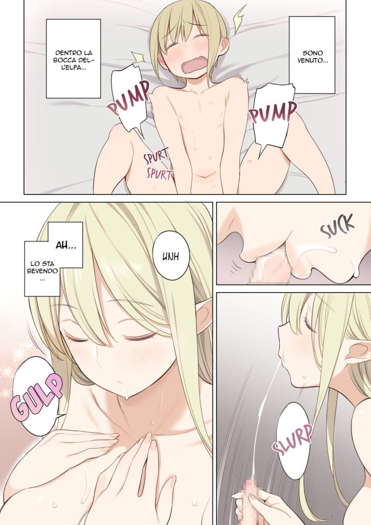 [Higuma-ya (Nora Higuma)] Toraware Yuusha to Maou (Onna) to Elf | Una Sconfitta Piacevole [Italian] - Page 26