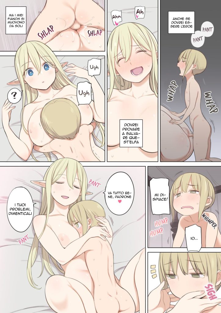 [Higuma-ya (Nora Higuma)] Toraware Yuusha to Maou (Onna) to Elf | Una Sconfitta Piacevole [Italian] - Page 31