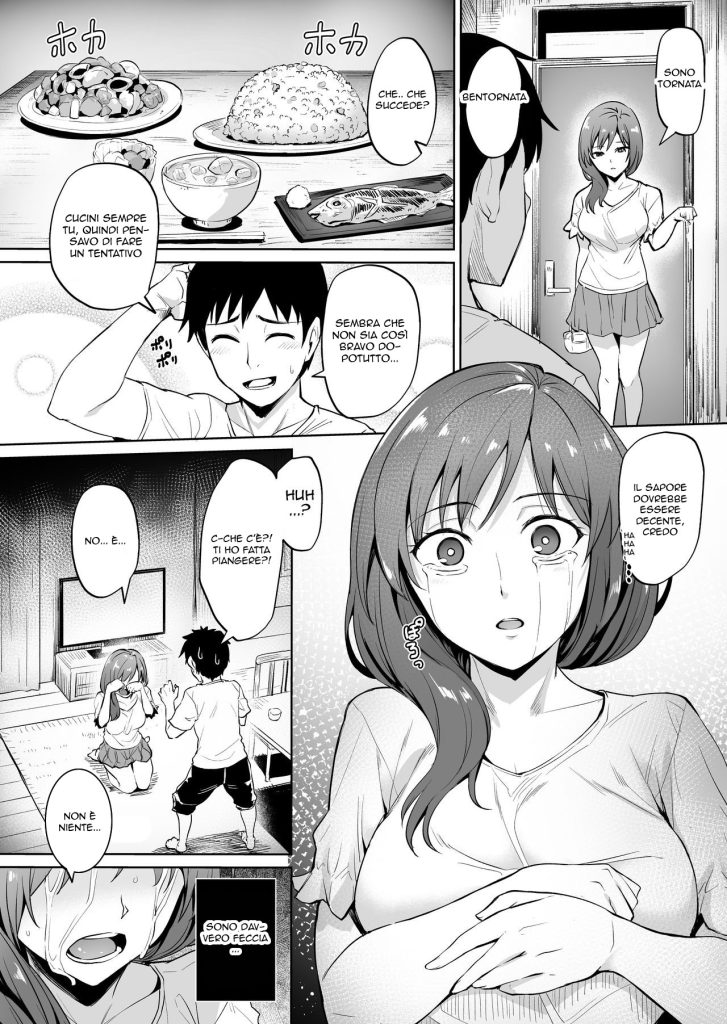[Wareme (Coupe)] Ashikase ~Hitozuma wa Itsumo Choukyou Sareru Unmei ni~ | Tornare Schiava del Sesso [Italian] - Page 37