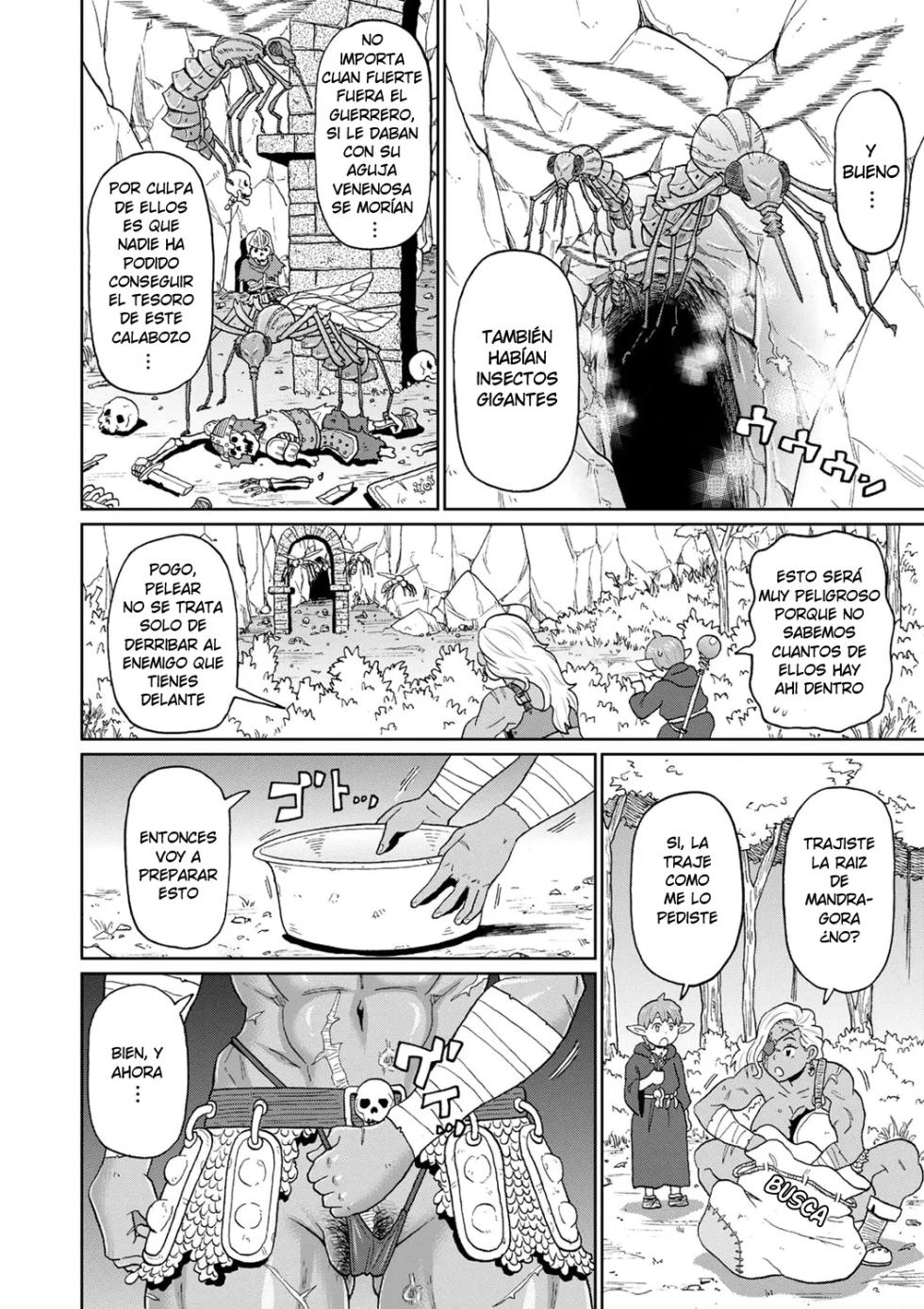 [John K. Pe-ta] Rekisen no Onna Senshi to Boku no Tabi 03| Mi viaje con una guerrera veterana - Cap.3 (Zenryoku Ana Musume) [Spanish] [Harenchi no Fansub] [Decensored] [Digital] - Page 4