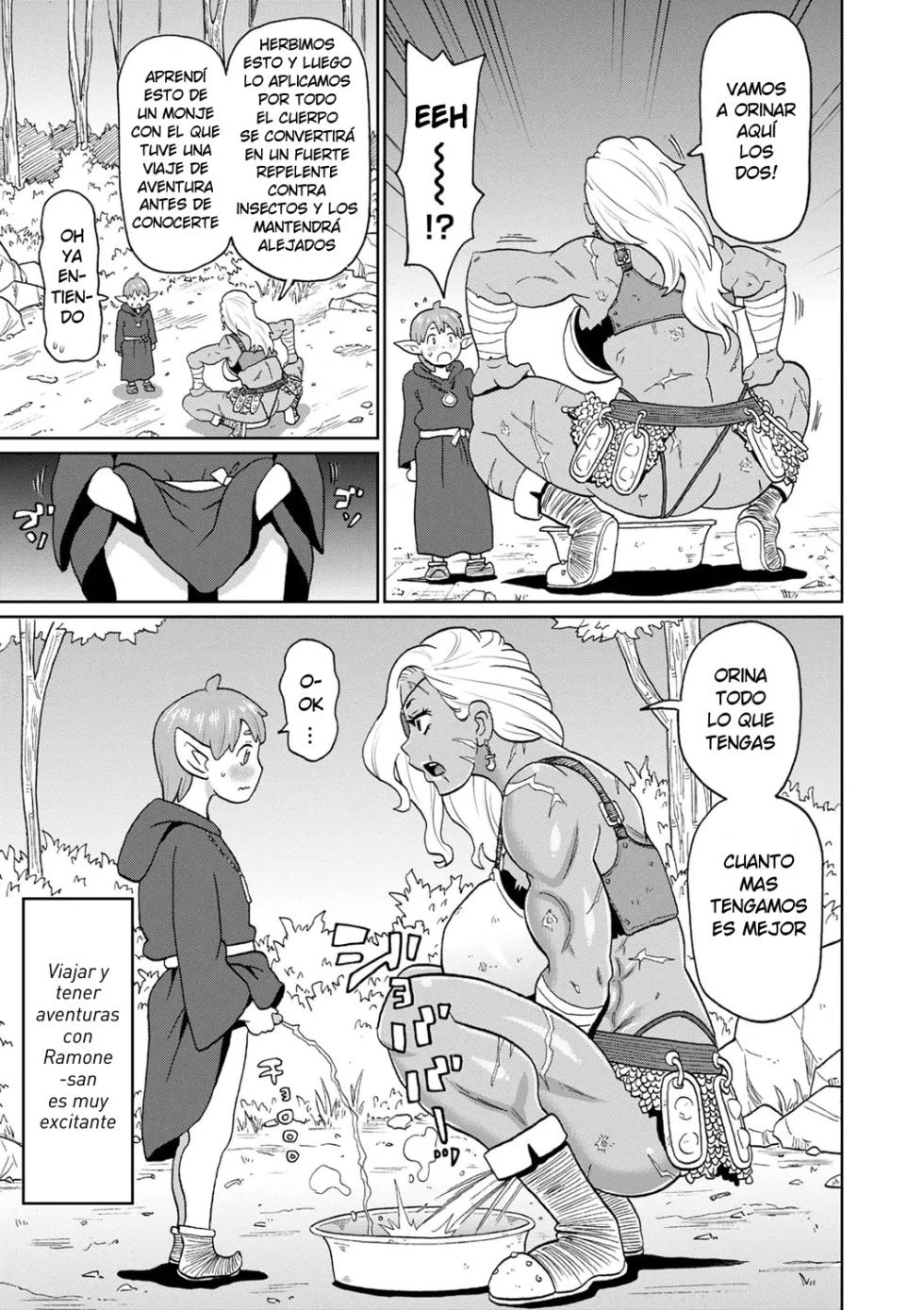 [John K. Pe-ta] Rekisen no Onna Senshi to Boku no Tabi 03| Mi viaje con una guerrera veterana - Cap.3 (Zenryoku Ana Musume) [Spanish] [Harenchi no Fansub] [Decensored] [Digital] - Page 5