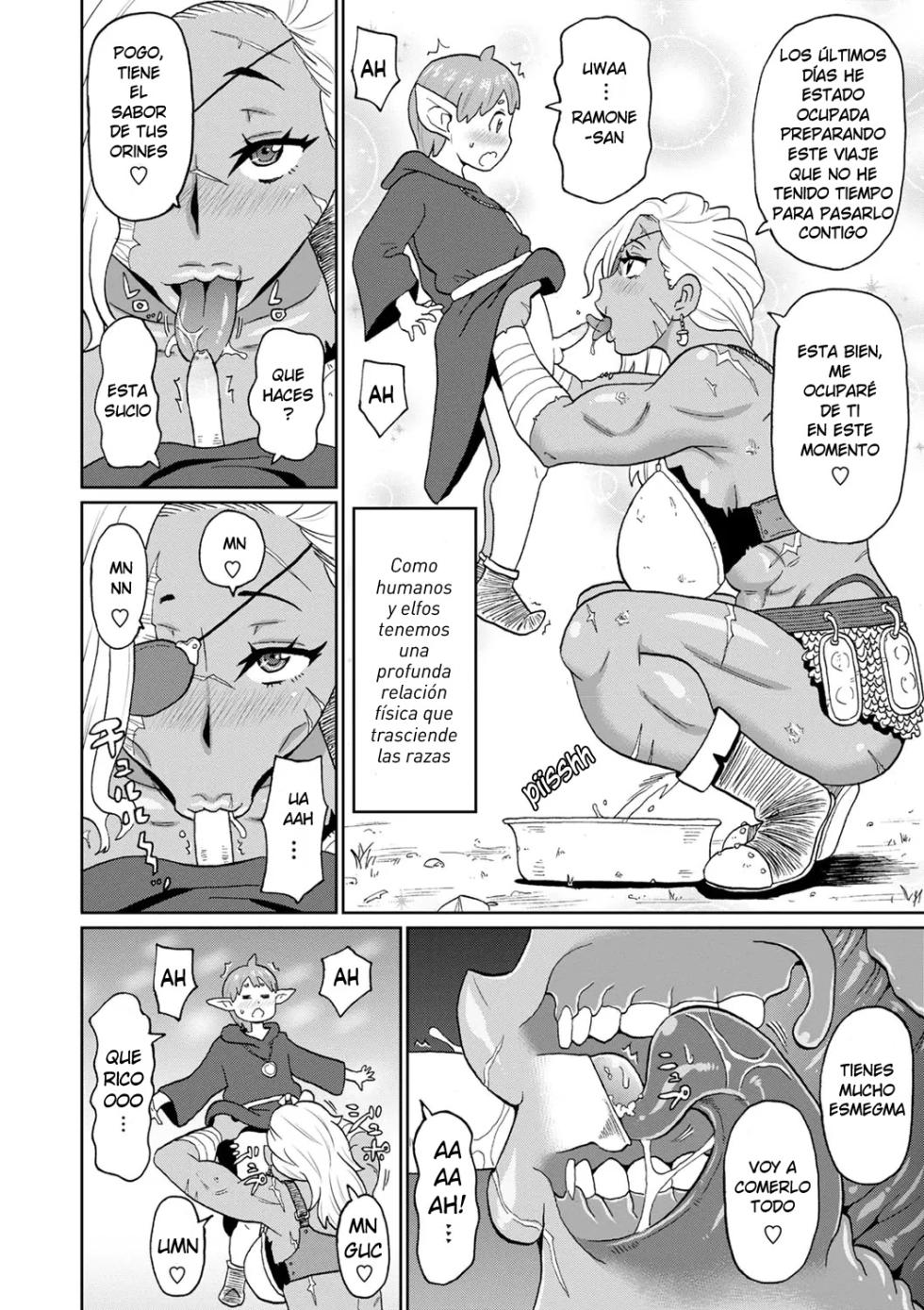 [John K. Pe-ta] Rekisen no Onna Senshi to Boku no Tabi 03| Mi viaje con una guerrera veterana - Cap.3 (Zenryoku Ana Musume) [Spanish] [Harenchi no Fansub] [Decensored] [Digital] - Page 8