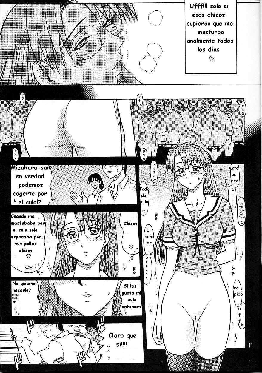 (C62) [Kaiten Sommelier (13.)] 14 Kaiten ASS Manga Daioh | El Culo de Mizuhara (Azumanga Daioh) [Spanish] [Biblioteca Hentai] - Page 10
