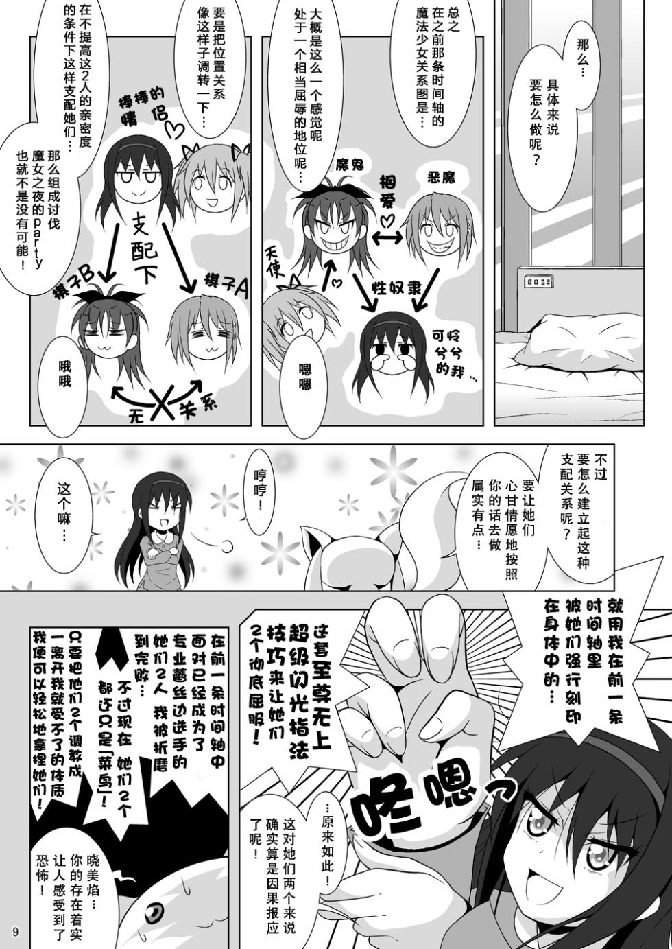 [Hikarito Mahou Koubou (M_Pon)] Final AnSaya NEXT (Puella Magi Madoka Magica) [Chinese] [漫遊个人汉化] [Digital] - Page 9
