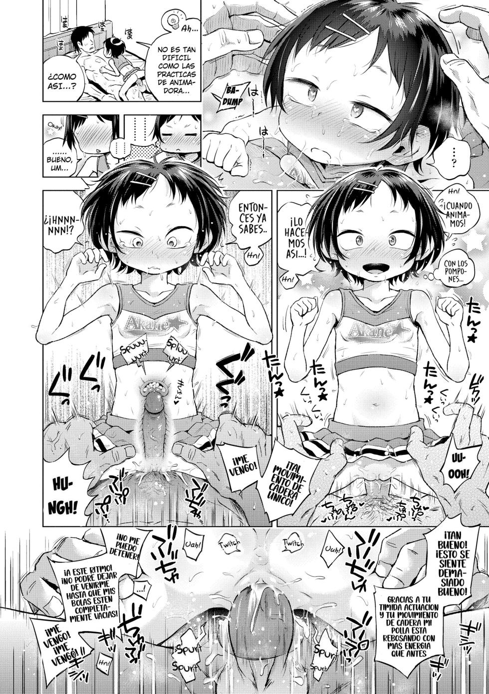 [Ponpon Itai] Icha Cheer Love! Akira-chan | ¡Coquetear-animar-amar! Vamos, Akira-chan (Puchi Love Kingdom) [Spanish] [Olimpo no Fansub] [Decensored] - Page 14