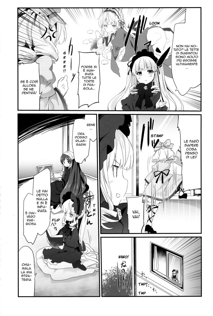 (C88) [Tousen Soudou (Tousen)] Bara Niku! | Curami, ti Prego! (Rozen Maiden) [Italian] - Page 4