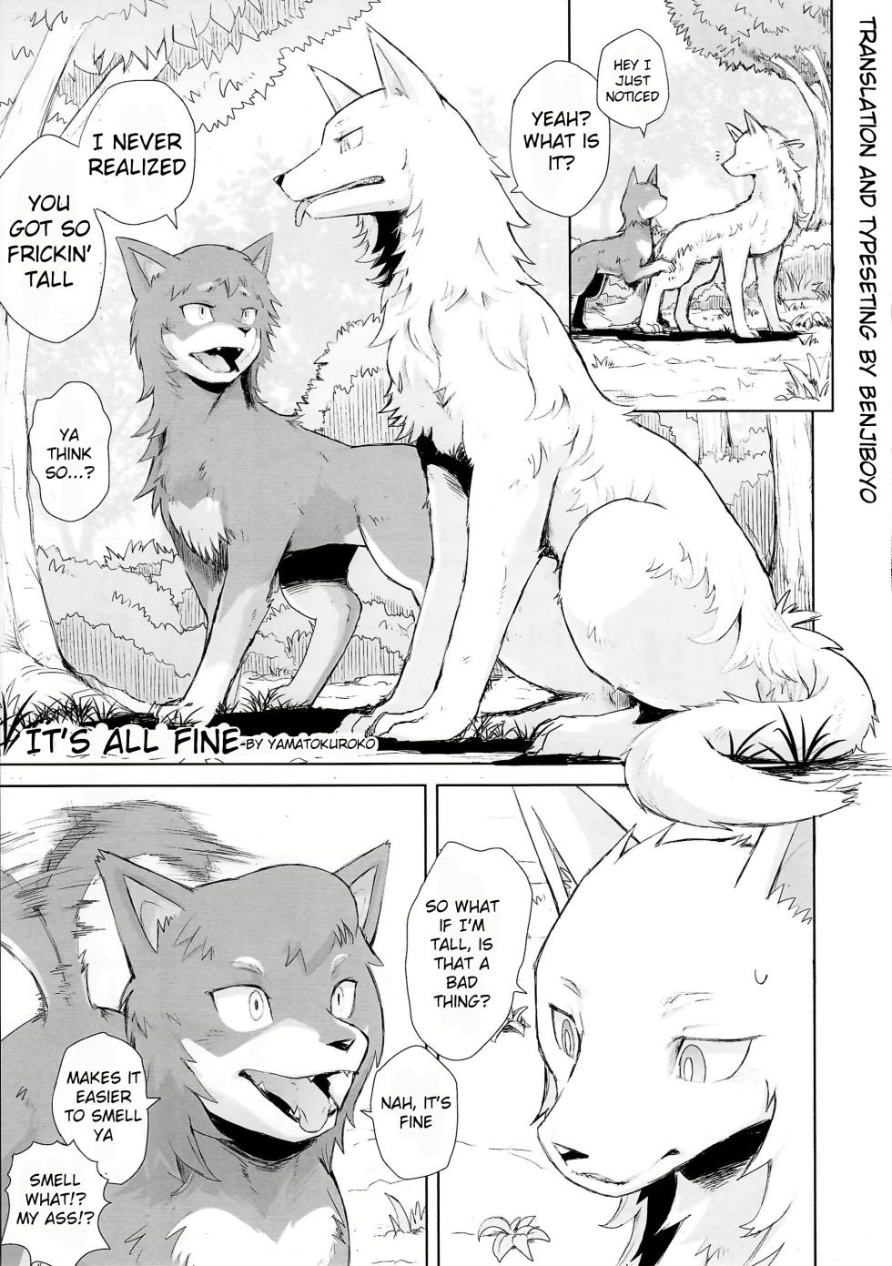 [Yamato Kuroko] It's all fine [English] - Page 1