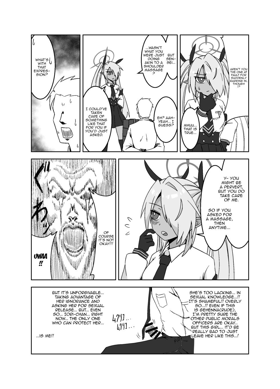 [Tsukino Chikake Ikoku (Chikake)] Sei ni Soine! Iori-chan! | You're So Frigid, Iori-chan! (Blue Archive) [English] {Doujins.com} [Digital] - Page 5