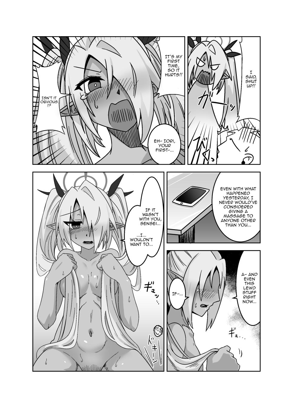 [Tsukino Chikake Ikoku (Chikake)] Sei ni Soine! Iori-chan! | You're So Frigid, Iori-chan! (Blue Archive) [English] {Doujins.com} [Digital] - Page 18