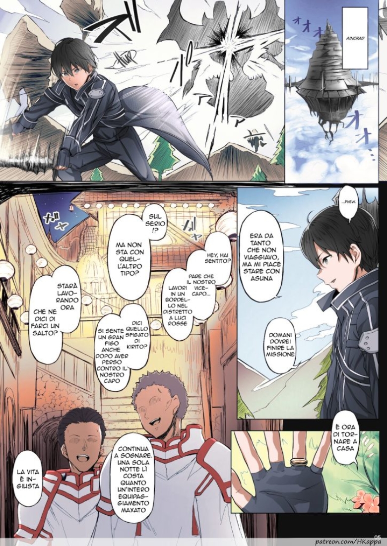 [Cior (Ken-1)] Asunama 7 | Asuna mi Appartiene 7 (Sword Art Online) [Italian] [Colorized] [Digital] - Page 4