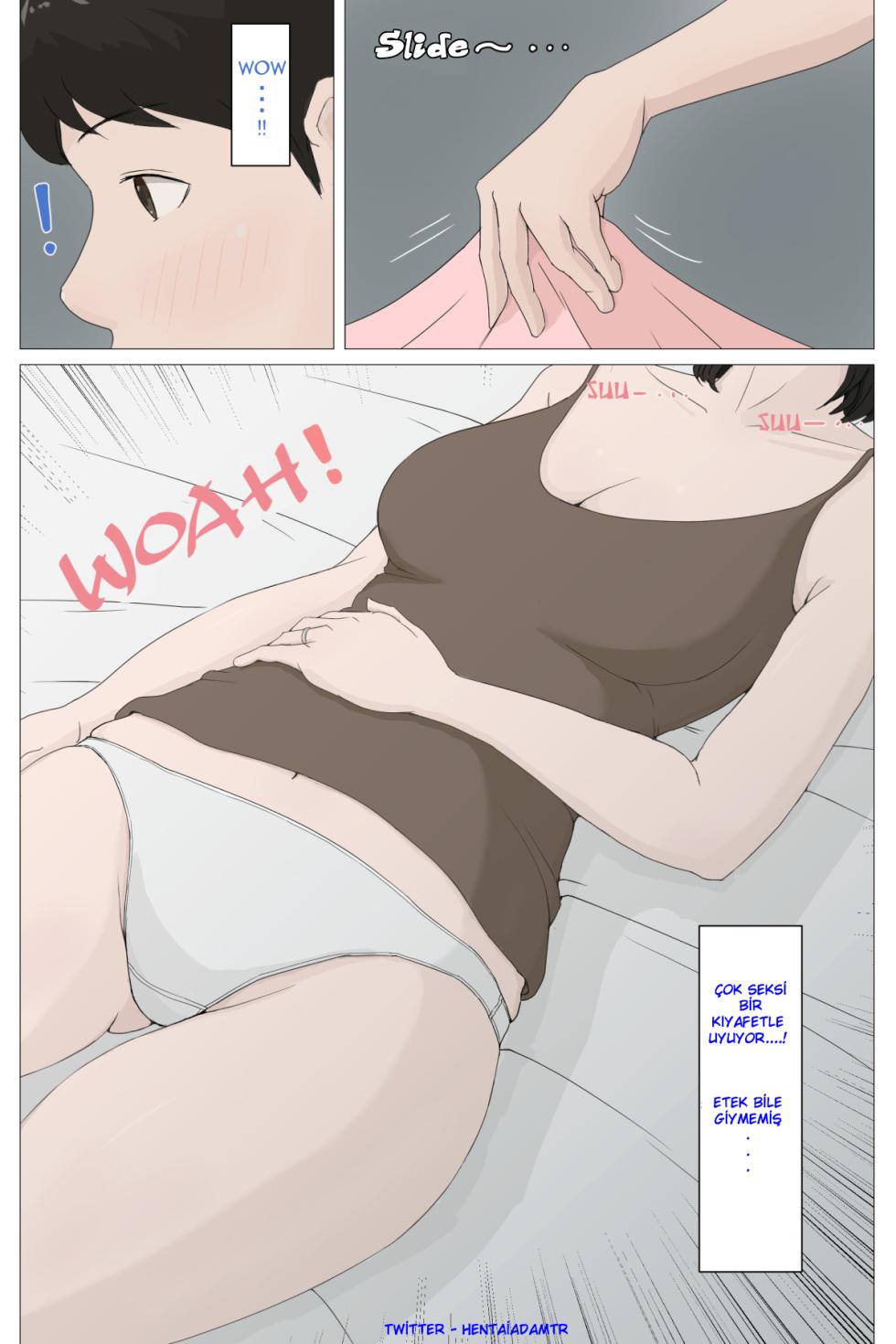 (Horsetail) Mother and No Other!! (Seksi Annem) 1-4 [Turkish] [hentaiadam] - Page 11