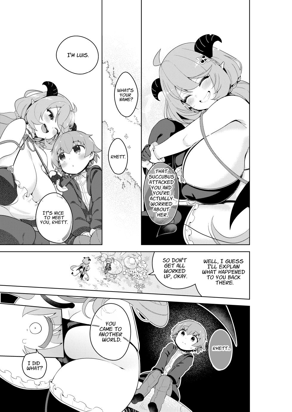 [Muni Koubou (Izumi Kouki)] Succubus in Wonderland: Comicalize! Volume 1 [English] [ジゲッチ] - Page 13