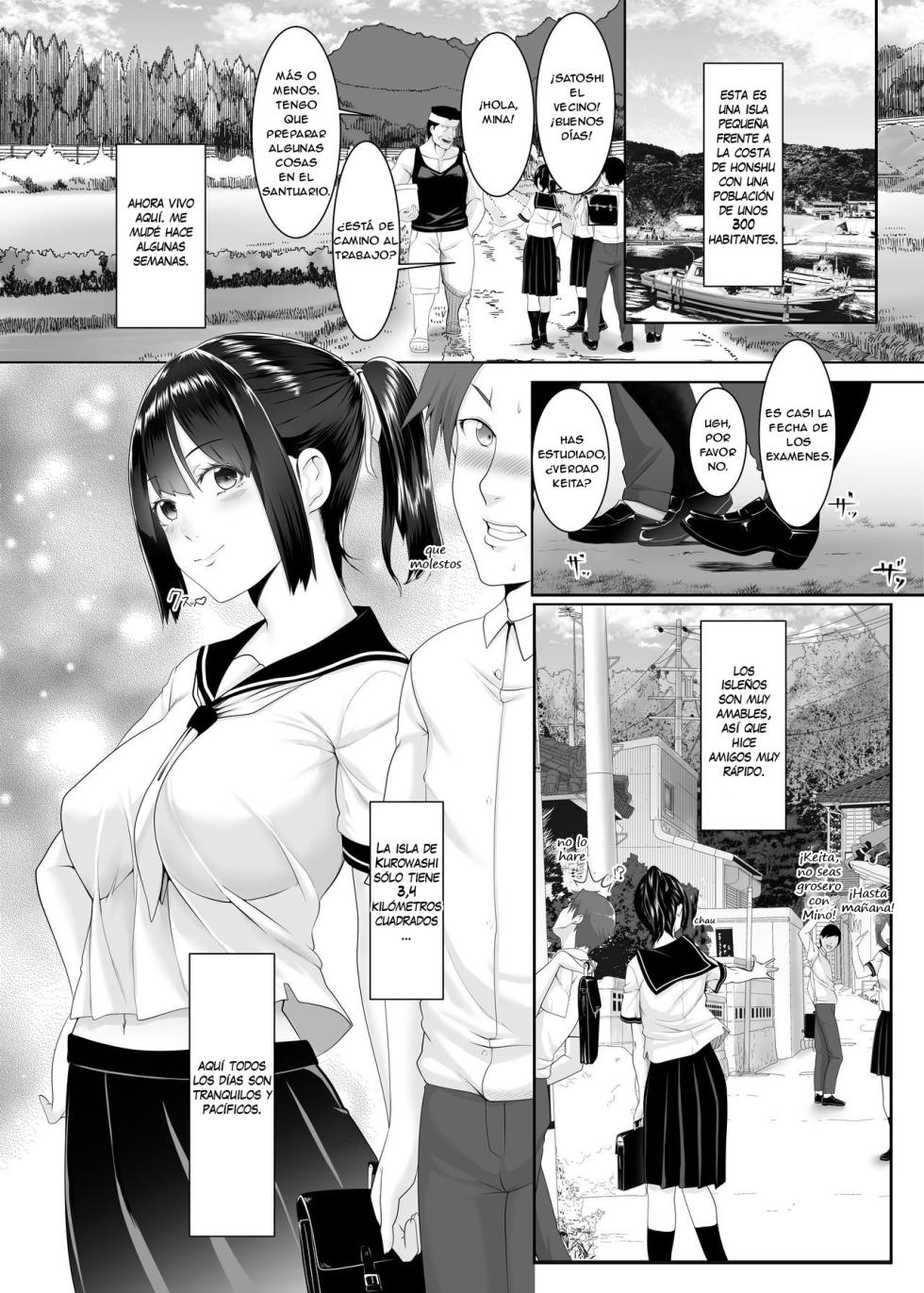 [BIG (big.g)] Haramase no Shima ~Otome wa Kotou de Haramibara ni Naru~ [Spanish] [New Scan Doujin] - Page 2