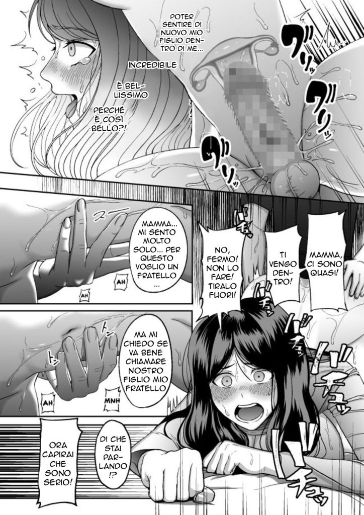 [GABUGABU (GABURI)] Okaa-san, Mou Ichido Ninshin Shite. | Mamma , Resta Incinta [Italian] [Digital] - Page 15