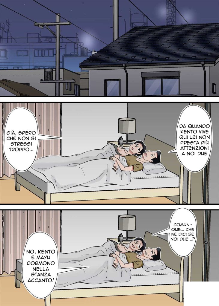 [Nobishiro] Hentai Kansoku ~Yome no Bakunyuu Kaa-chan o Netoritai~ | Bere con la Suocera [Italian] - Page 5