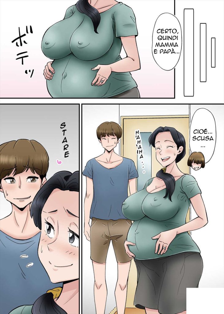 [Nobishiro] Hentai Kansoku ~Yome no Bakunyuu Kaa-chan o Netoritai~ | Bere con la Suocera [Italian] - Page 27