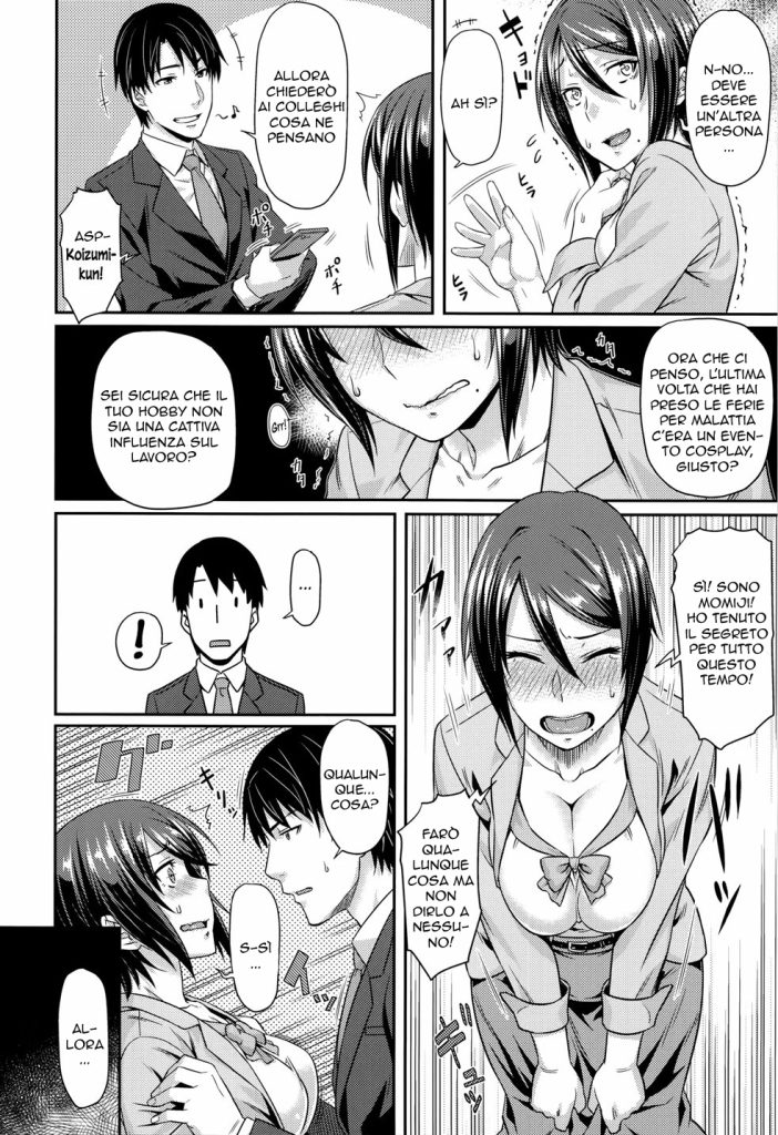 [212] Kanojo no Himitsu | La Cosplayer Segreta (Aimitsu Carameliser) [Italian] - Page 4