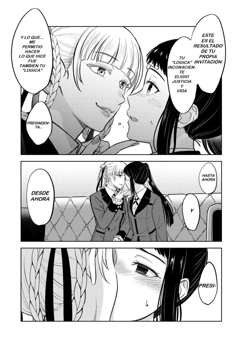 [Mushiyaki (Kanbayashi Makoto)] KiraSaya Manga (Kakegurui) [Spanish] [_UCGY_] - Page 3