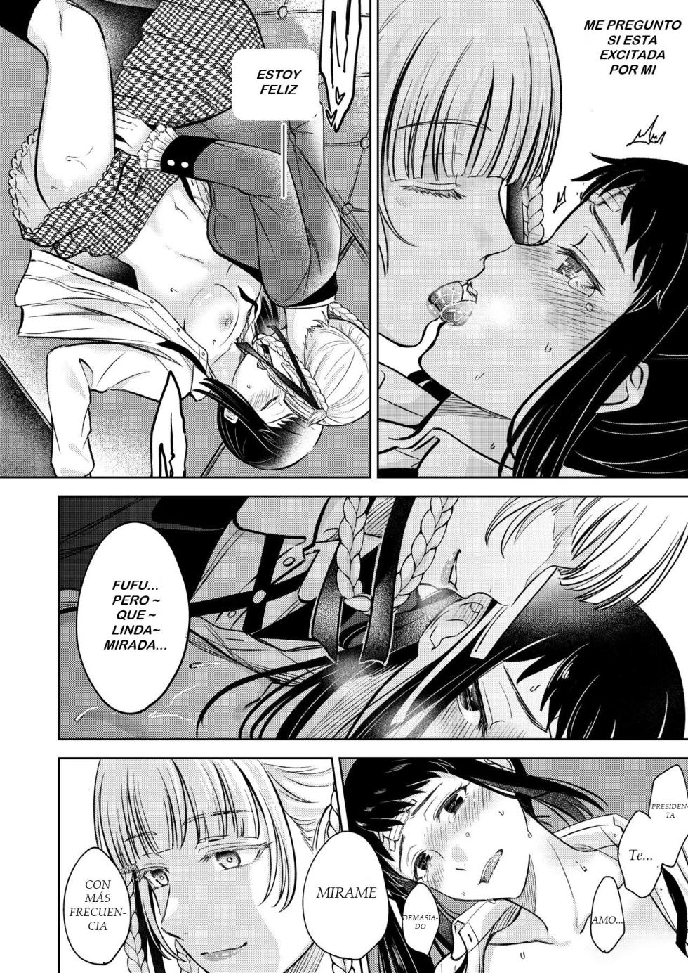 [Mushiyaki (Kanbayashi Makoto)] KiraSaya Manga (Kakegurui) [Spanish] [_UCGY_] - Page 14