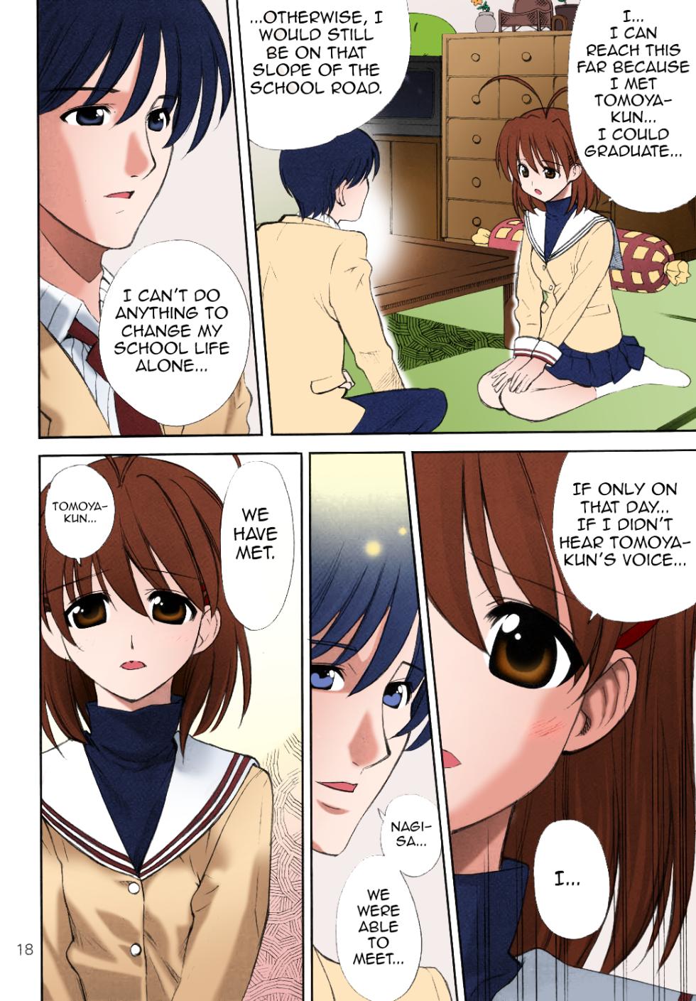 (C66) [UGEMAN (Ugeppa)] Maki Clannad (Clannad) [English] [Comfy Pillow Scans] [SPDSD] [Colorized] [Decensored] - Page 17