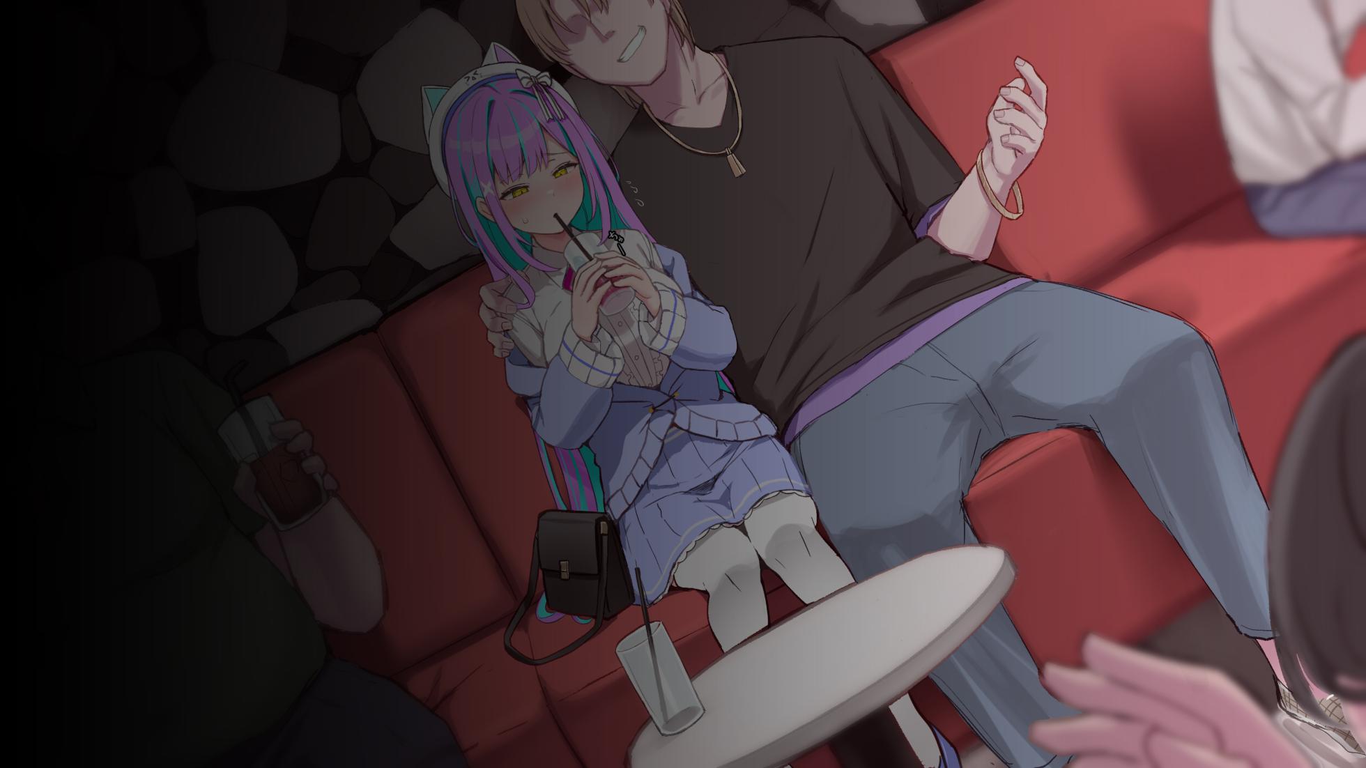 [Pin-point Quick (Tofu)] Otaku ni Ninki no Vtuber ga Chinpo Chuudoku no Baka Mesu ni Otosareru Hanashi - Page 40