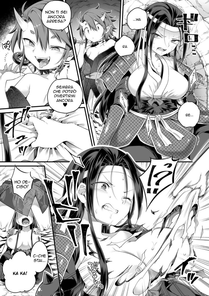 [Harusame] Daraku ni Itaru Oni Taiji | Cacciatrice di Demoni (2D Dream Magazine Vol. 116) [Italian] [Digital] - Page 5