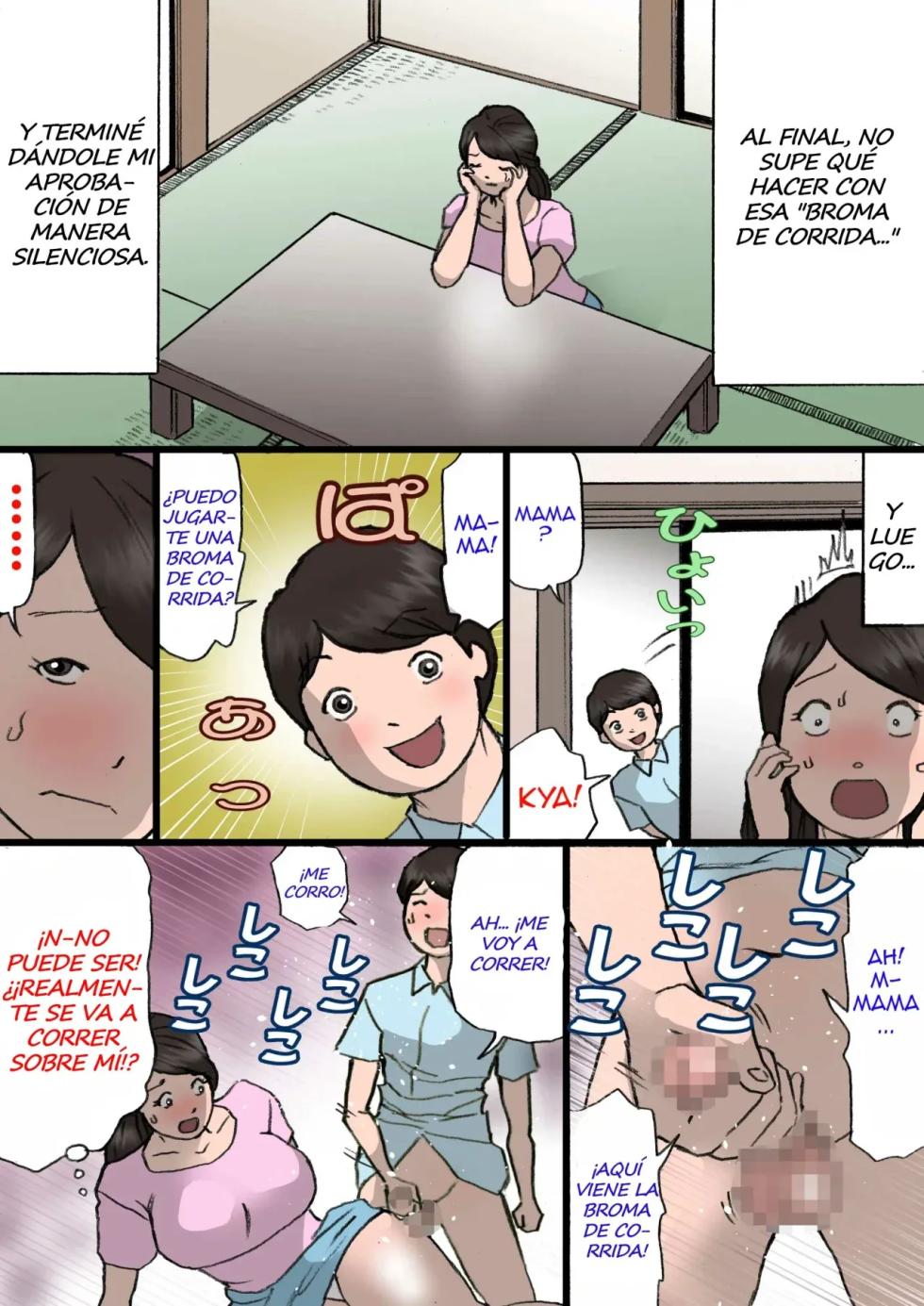 [Shiki Hanana] Okaa-san wa Itazura Musuko o Okorenai [Spanish] [Xavit0_0] - Page 23