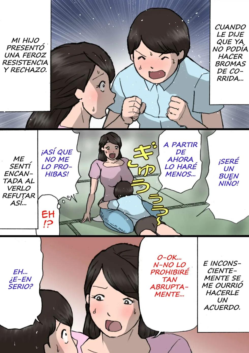 [Shiki Hanana] Okaa-san wa Itazura Musuko o Okorenai [Spanish] [Xavit0_0] - Page 29