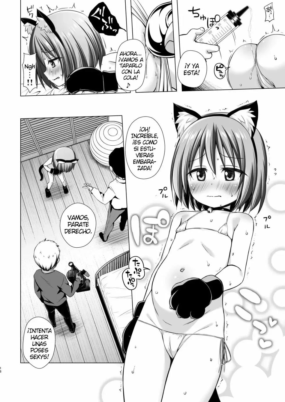 [Noraneko-no-Tama (Yukino Minato)] Chiisana Tenshi no Oshigoto wa II [Spanish] [Xavit0_0] [Decensored] [Digital] - Page 16