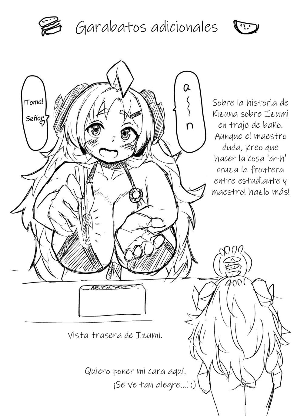 [Saikutsu Kichi (Kagarimachi Konatsu)] Sensei… Watashi mou Gamandekinai yo… (Blue Archive) [Spanish] [No lo comprendo] [Digital] - Page 26