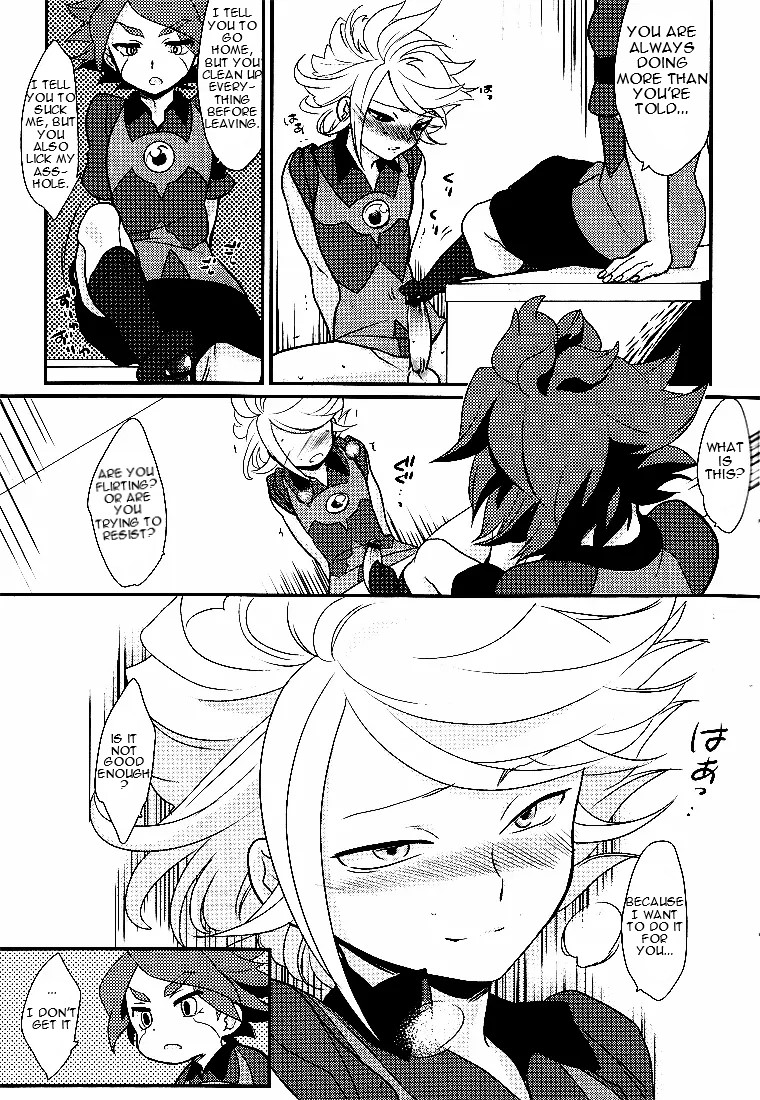 (C79) [Gokudou Daigensui (Noriaki Kayama)] Watashi no Kawaii Boukun (Inazuma Eleven) [English] {osomagno translations} - Page 14