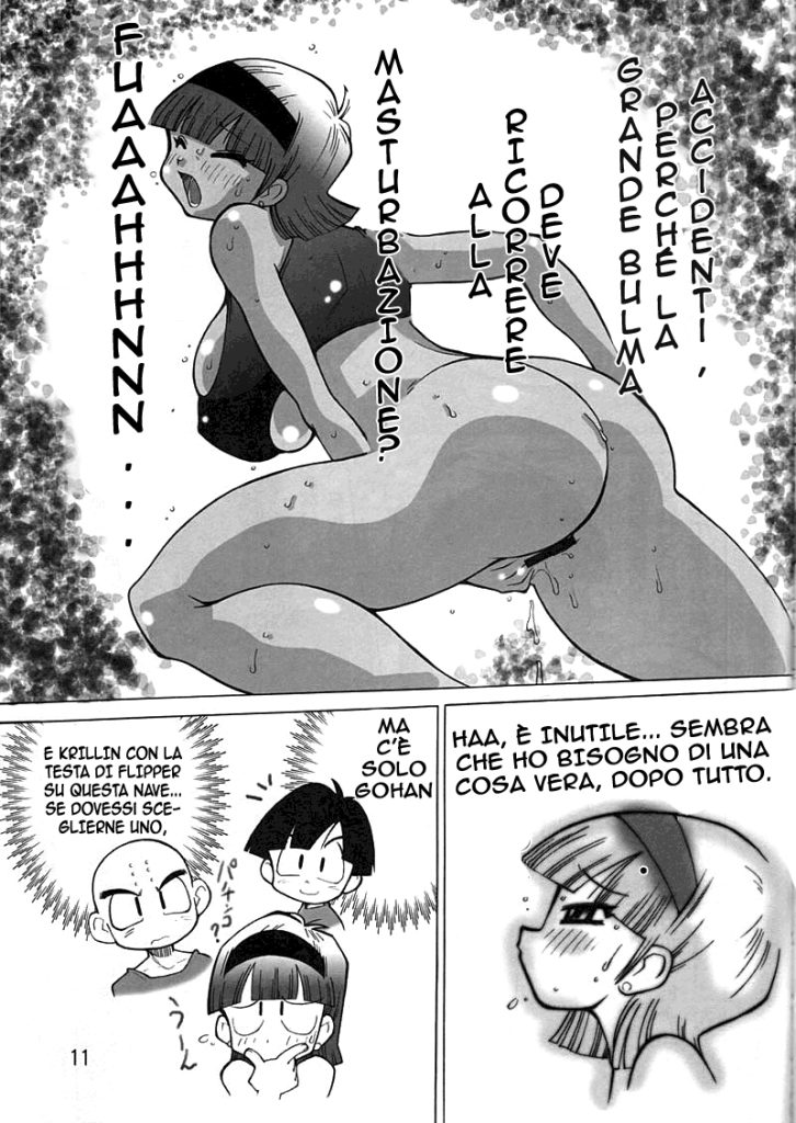 (C73) [Yabougumi (Kawamoto Hiroshi)] Yabou Z | Bulma in Astinenza (Dragonball Z) [Italian] - Page 10