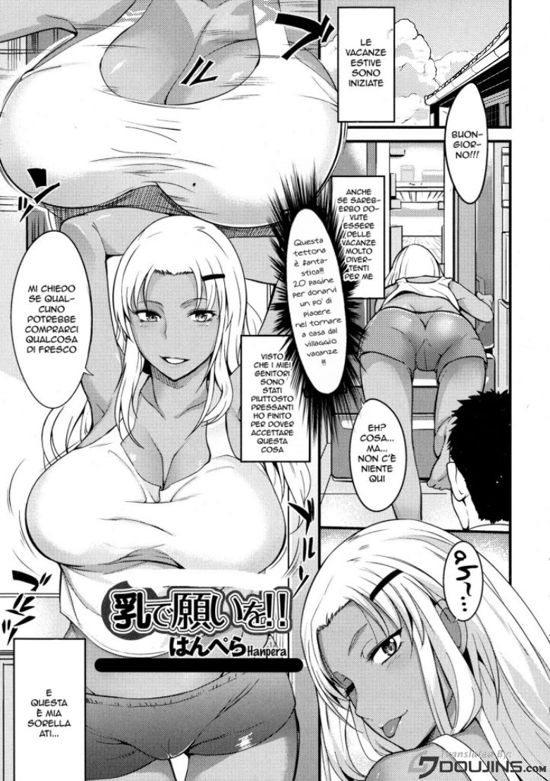 [Hanpera] Chichi de Negai o!! | Prendersi Cura di Mia Sorella (Oku-san wa Hasande Ireru no ga Suki) [Italian] [Digital] - Page 1