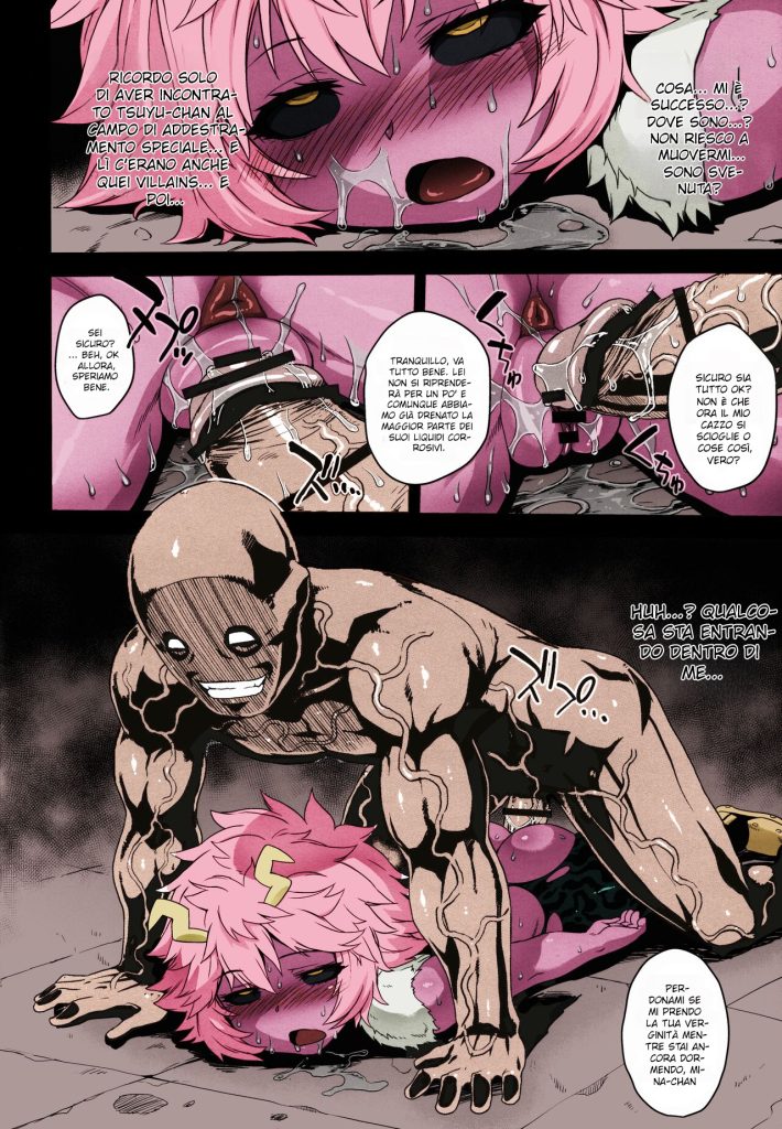 (C89) [Choujikuu Yousai Kachuusha (Denki Shougun)] Academi Girls | Messe Sotto Scacco (Boku no Hero Academia) [Italian] [Colorized] - Page 15