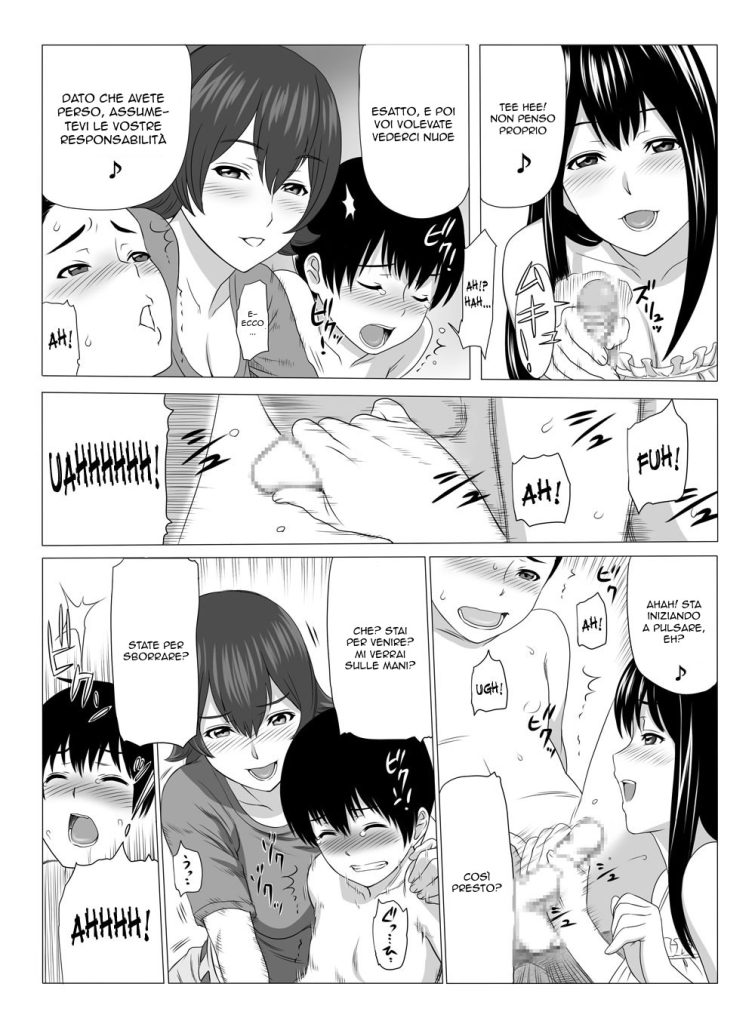 [S-Soft (Koube Iori)] Kimi no Chinchin Shame rasete ♪ Densha Strip Hen | Imbrogliare al Gioco [Italian] [Digital] - Page 9