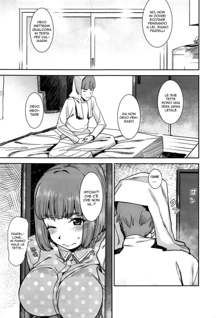 [Bakushishi AT] Imojiru Mara | Mungimi Fratellone (COMIC X-EROS #45) [Italian] - Page 3