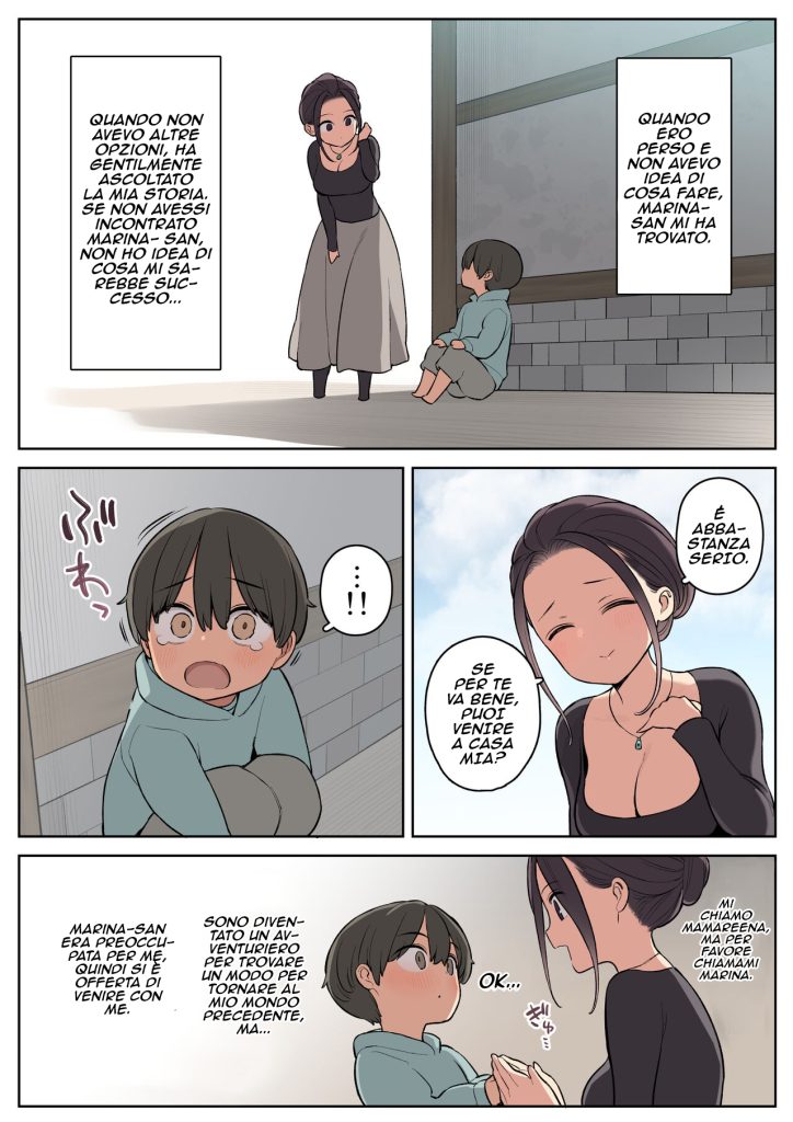 [Higuma-ya (Nora Higuma)] Ecchi na Skill de Boukenchuu! | Allenato da una Milf [Italian] - Page 7