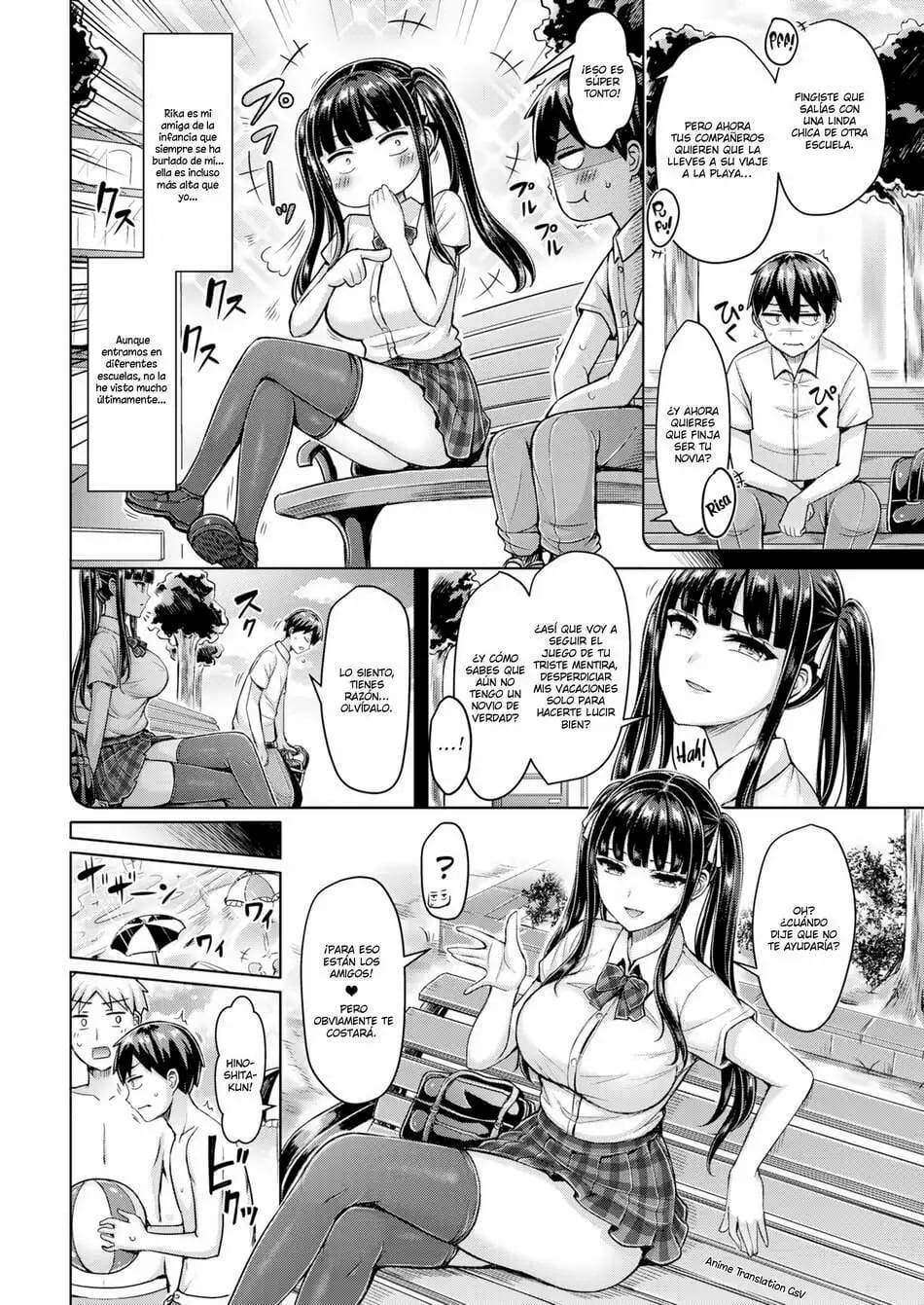 [Okumoto Yuuta] Ore no Osananajimi Tsuyoi / Mi Amiga de la Infancia es Fuerte Ch. 1-2 + Bonus [Spanish] [Digital] - Page 2